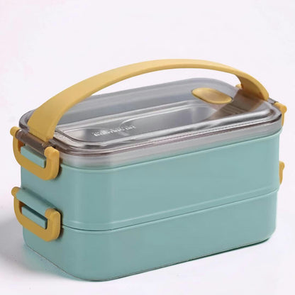 Lunchbox Double-Wall Stainless Steel Leak-Proof & Dishwasher-Safe