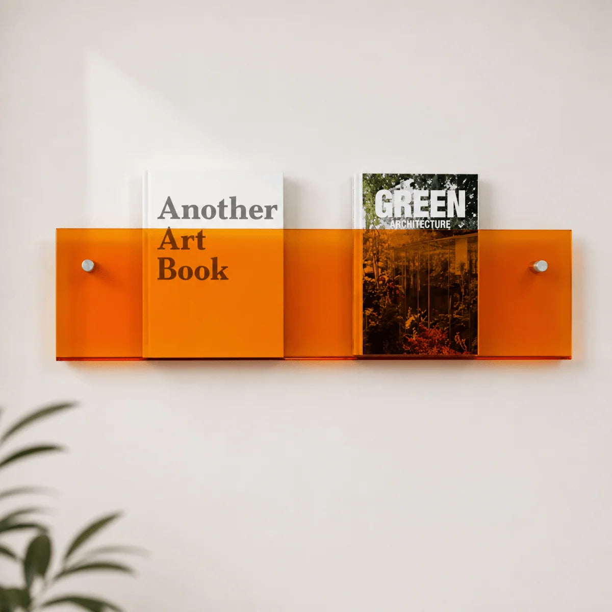 Magazine Holder Wall-Mounted Space-Saving Storage