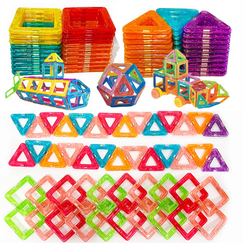Magnetic Building Blocks Colorful Strong Magnets Ages 4+
