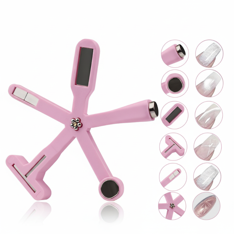 Magnetic Nail Tool 0.51-Inch Magnet & Shockproof Silicone