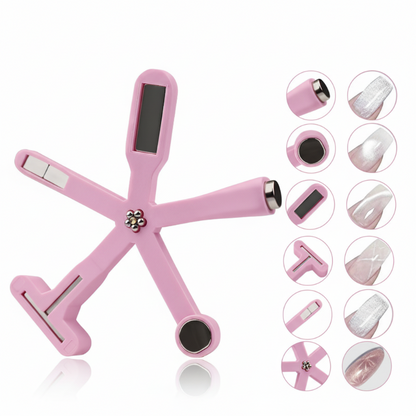 Magnetic Nail Tool 0.51-Inch Magnet & Shockproof Silicone