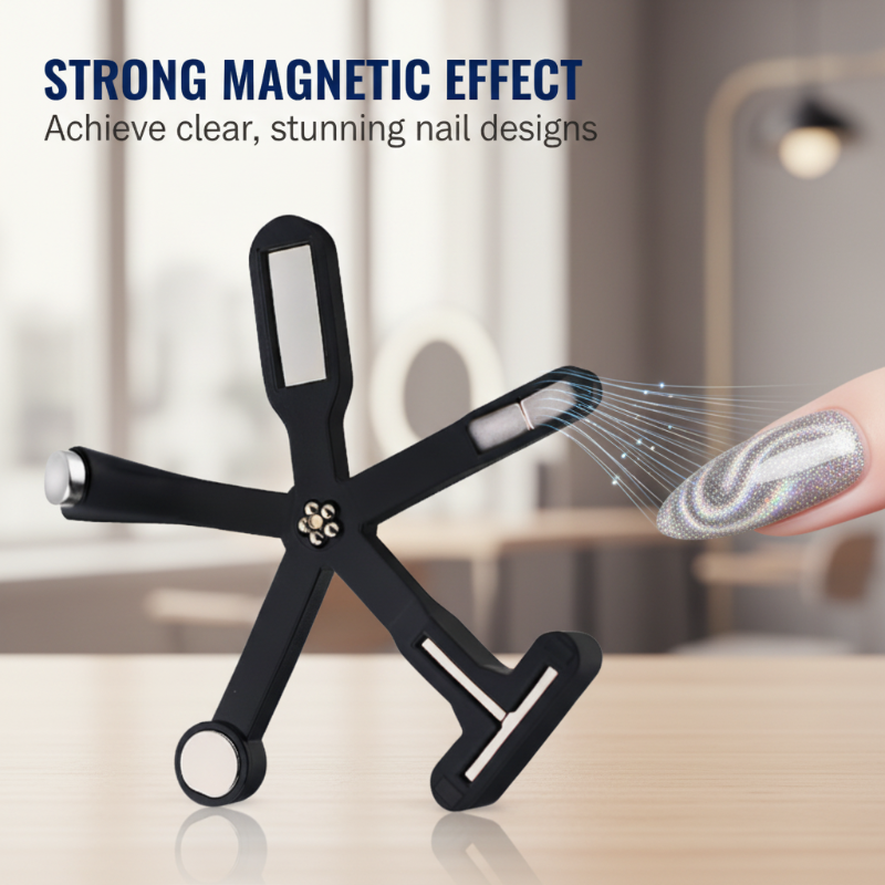 Magnetic Nail Tool 0.51-Inch Magnet & Shockproof Silicone