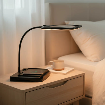 Magnifying Desk Lamp 3X LED Adjustable Gooseneck