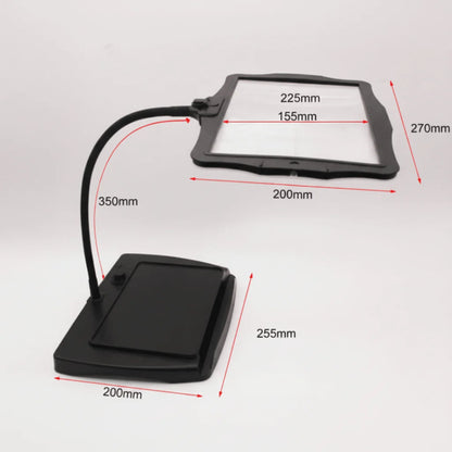 Magnifying Desk Lamp 3X LED Adjustable Gooseneck