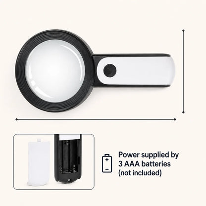 Magnifying Glass 30x Designed for Senior Use