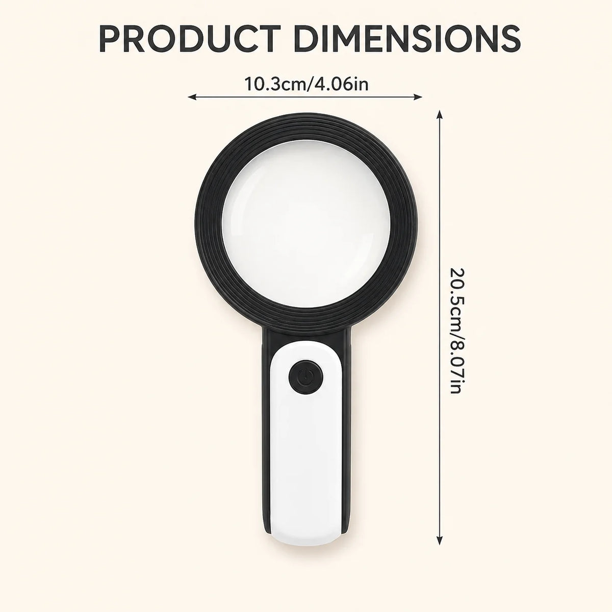 Magnifying Glass 30x Designed for Senior Use