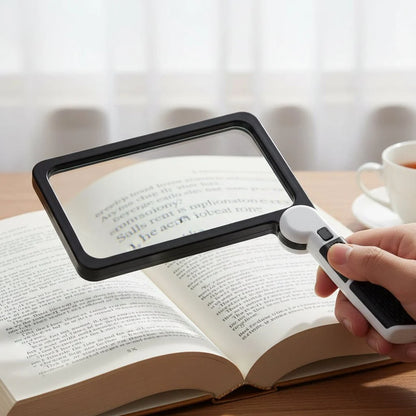 Magnifying Glass 5x Dimmable LED Foldable Design