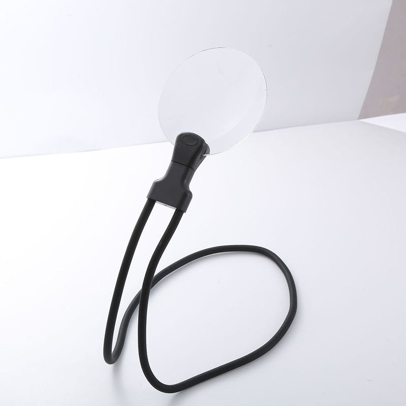 Magnifying Glasses Hands-Free Flexible Neckband 5X & 10X