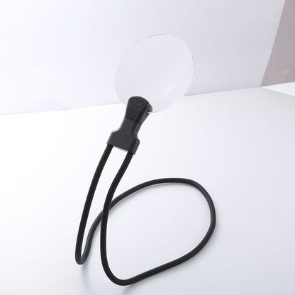 Magnifying Glasses Hands-Free Flexible Neckband 5X & 10X