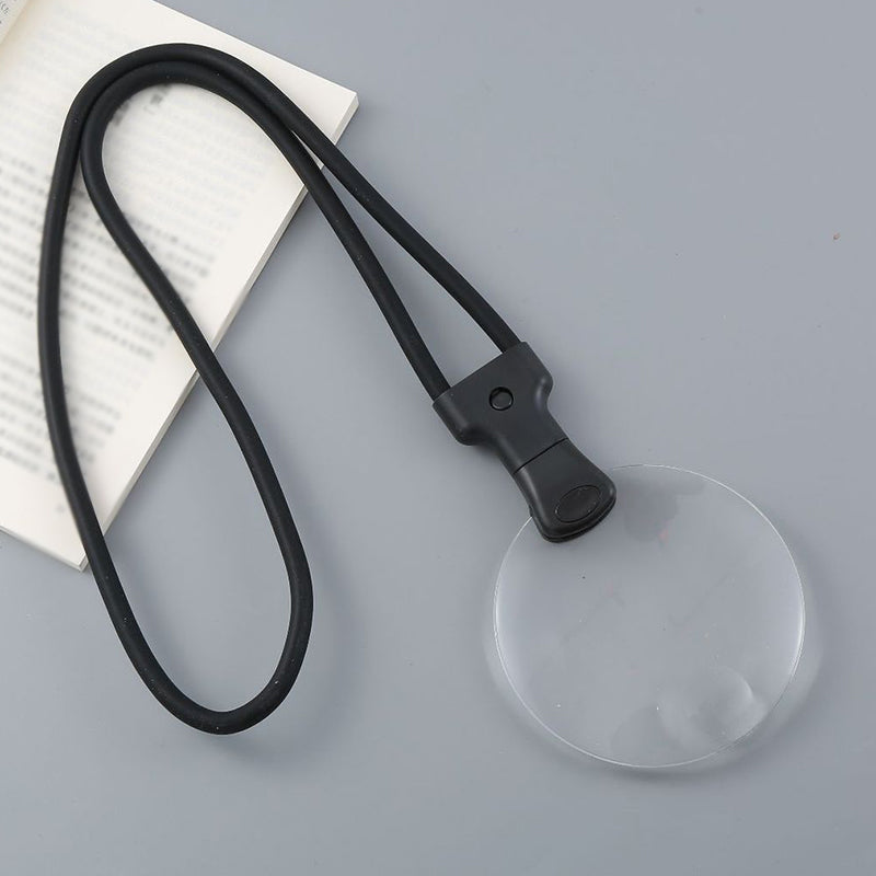 Magnifying Glasses Hands-Free Flexible Neckband 5X & 10X
