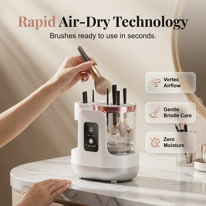 Makeup Brush Cleaner UV Light Sonic Cleaning & Fast Air Drying