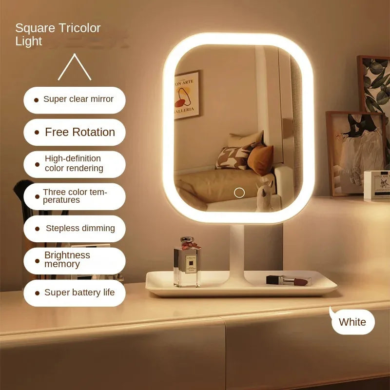 Makeup Mirror Touch Sensor & Adjustable Color Temperature