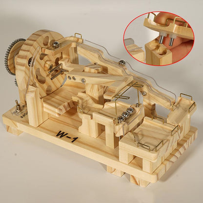 Marble Run Solid Wood & Metal Gears Endless Motion