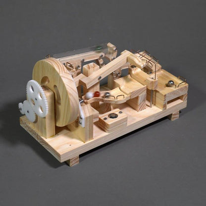 Marble Run Solid Wood & Metal Gears Endless Motion