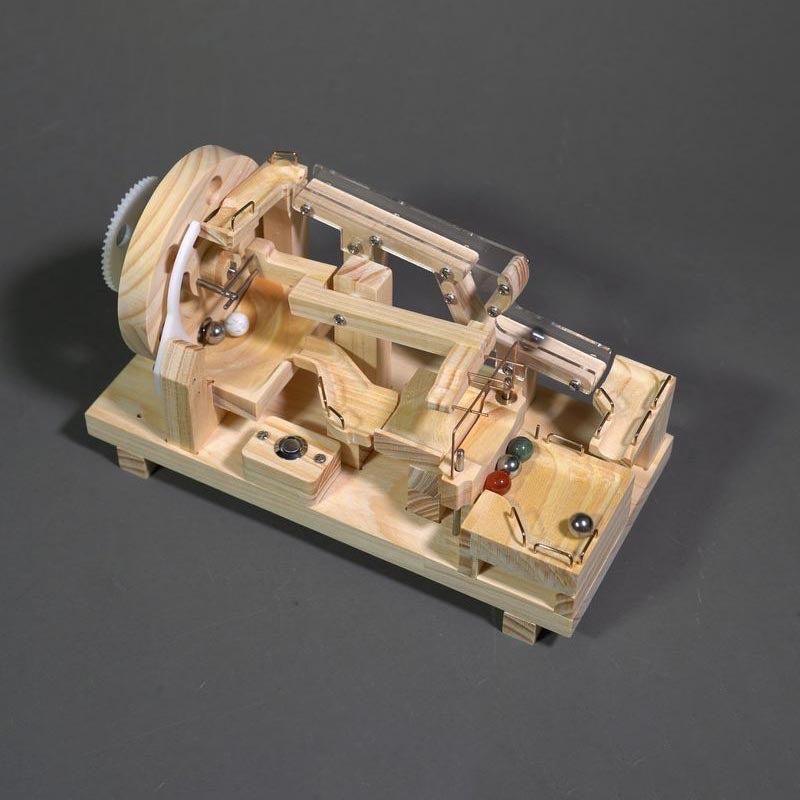 Marble Run Solid Wood & Metal Gears Endless Motion