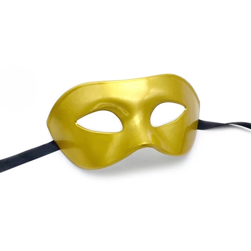 Masquerade Mask Adjustable Strap Durable Easy-Clean Design