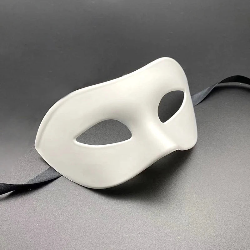 Masquerade Mask Adjustable Strap Durable Easy-Clean Design