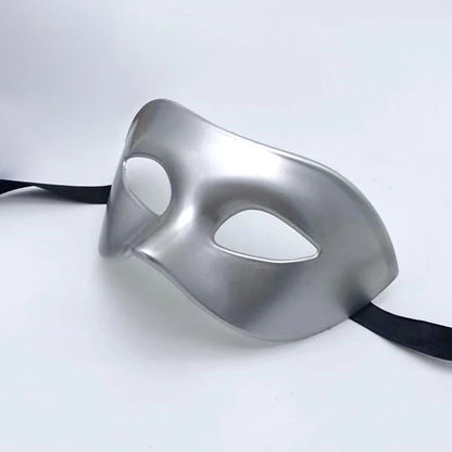 Masquerade Mask Adjustable Strap Durable Easy-Clean Design