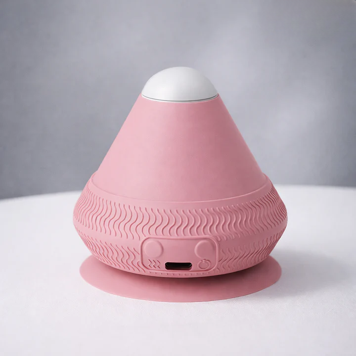 Massage Ball Hands-Free Suction Base Heat & Vibration