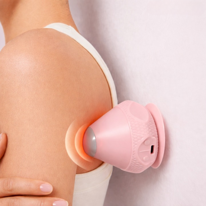 Massage Ball Hands-Free Suction Cup Targeted Pain Relief