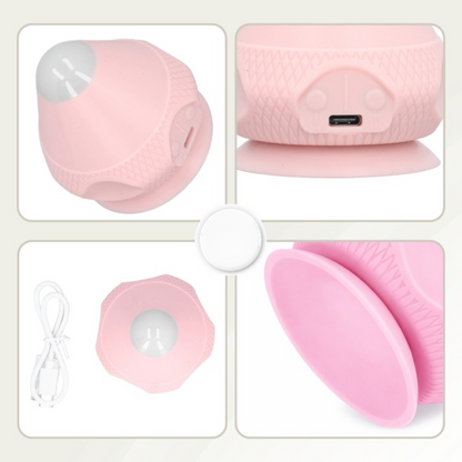 Massage Ball Hands-Free Suction Cup Targeted Pain Relief