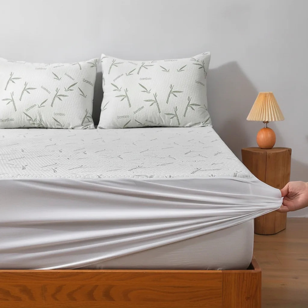 Mattress Protector Bamboo 3D Air Layer Pressure-Relief Foam