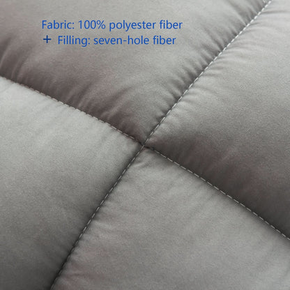 Mattress Topper Thick Quilted Breathable Microfiber Fitted Design