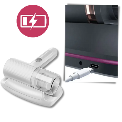Mattress Vacuum Cleaner Cordless UV-C Upholstery Cleaning
