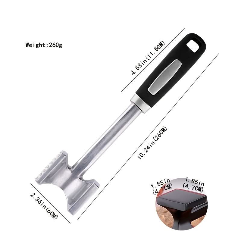 Meat Tenderizer Stainless Steel Heavy-Duty Design