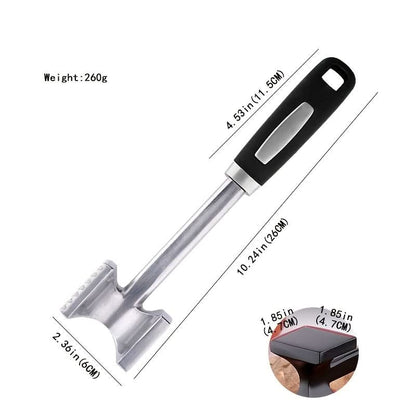 Meat Tenderizer Stainless Steel Heavy-Duty Design