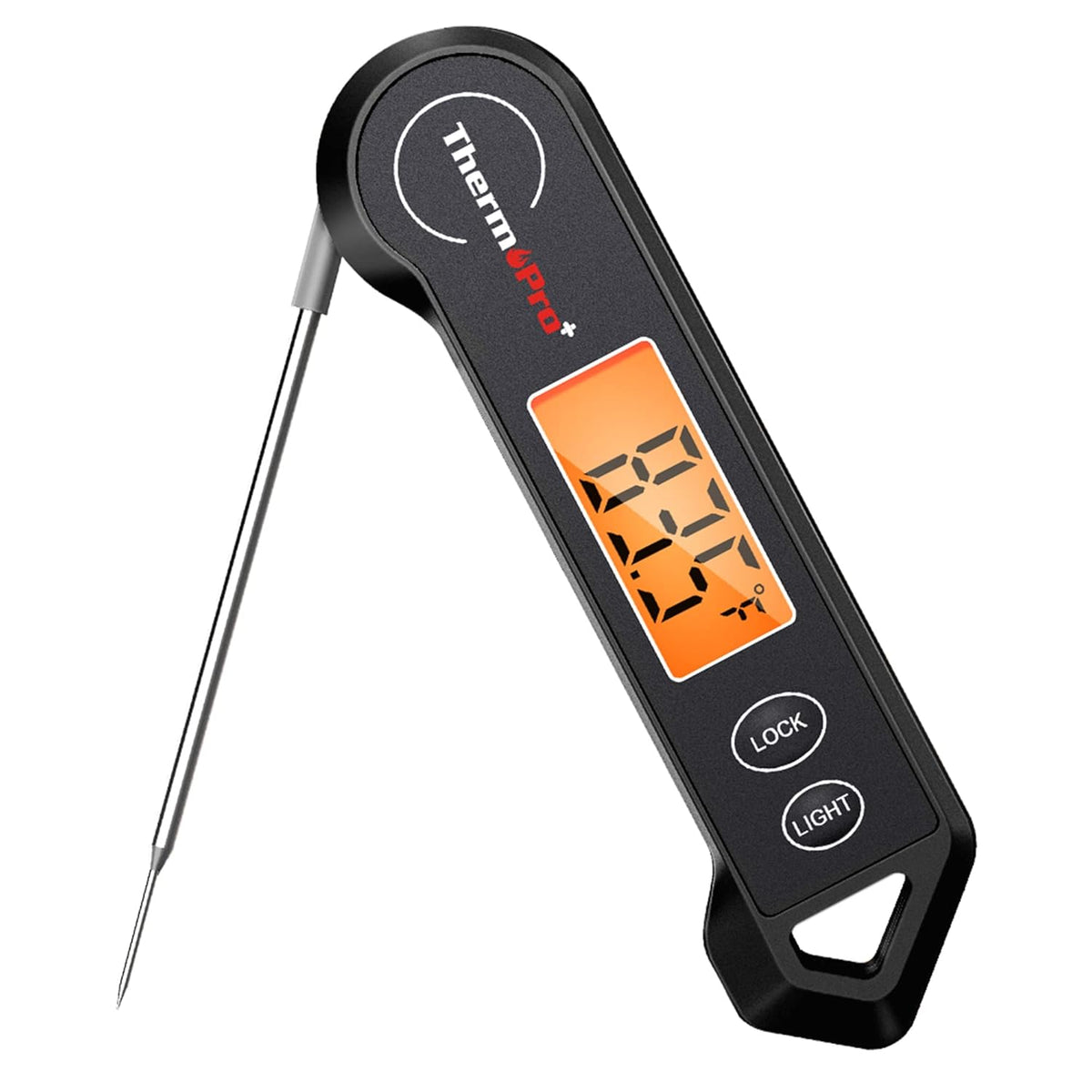 Meat Thermometer Instant-Read Foldable Stainless Steel Probe