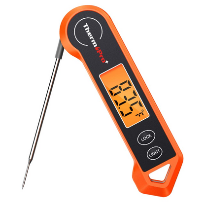 Meat Thermometer Instant-Read Foldable Stainless Steel Probe
