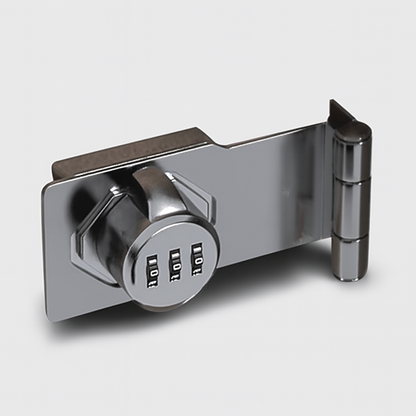 Mechanical Door Lock Keyless 3-Digit Zinc Alloy