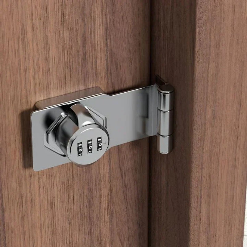 Mechanical Door Lock Keyless 3-Digit Zinc Alloy
