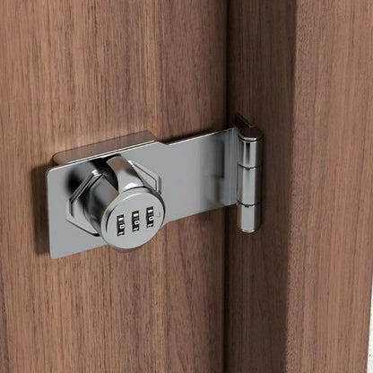 Mechanical Door Lock Keyless 3-Digit Zinc Alloy