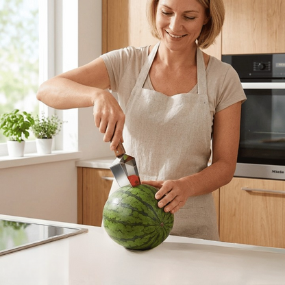 Melon Slicer Razor-Sharp Stainless Steel Blade Soft-Grip Handle