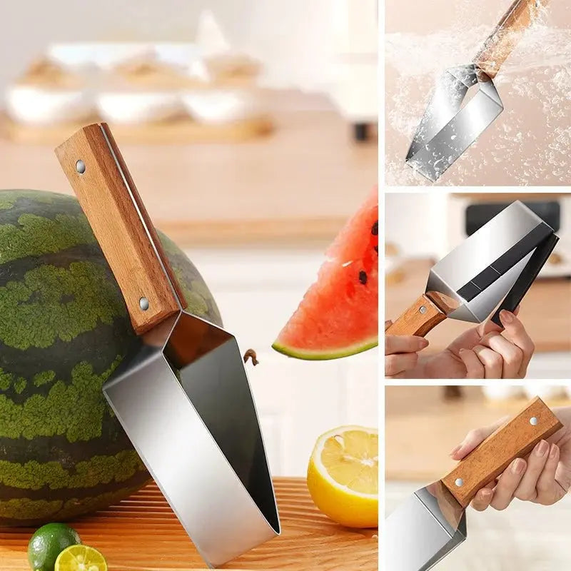 Melon Slicer Razor-Sharp Stainless Steel Blade Soft-Grip Handle