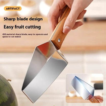 Melon Slicer Razor-Sharp Stainless Steel Blade Soft-Grip Handle