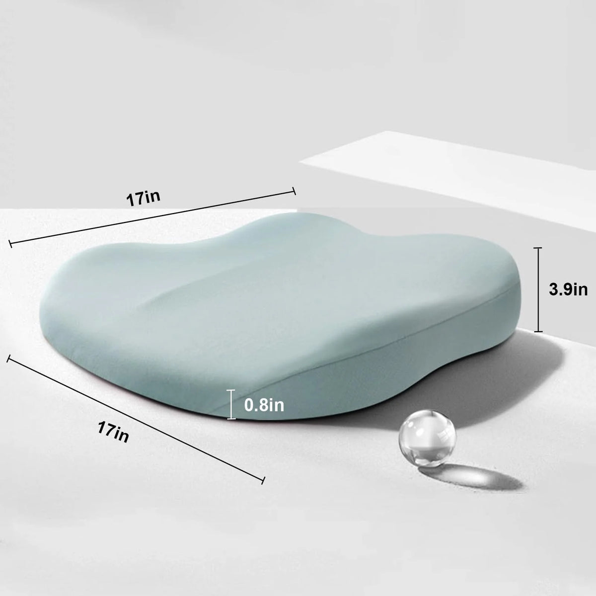 Memory Foam Ergonomic Seat Booster Cushion for Cars