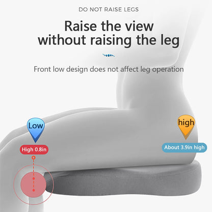 Memory Foam Ergonomic Seat Booster Cushion for Cars