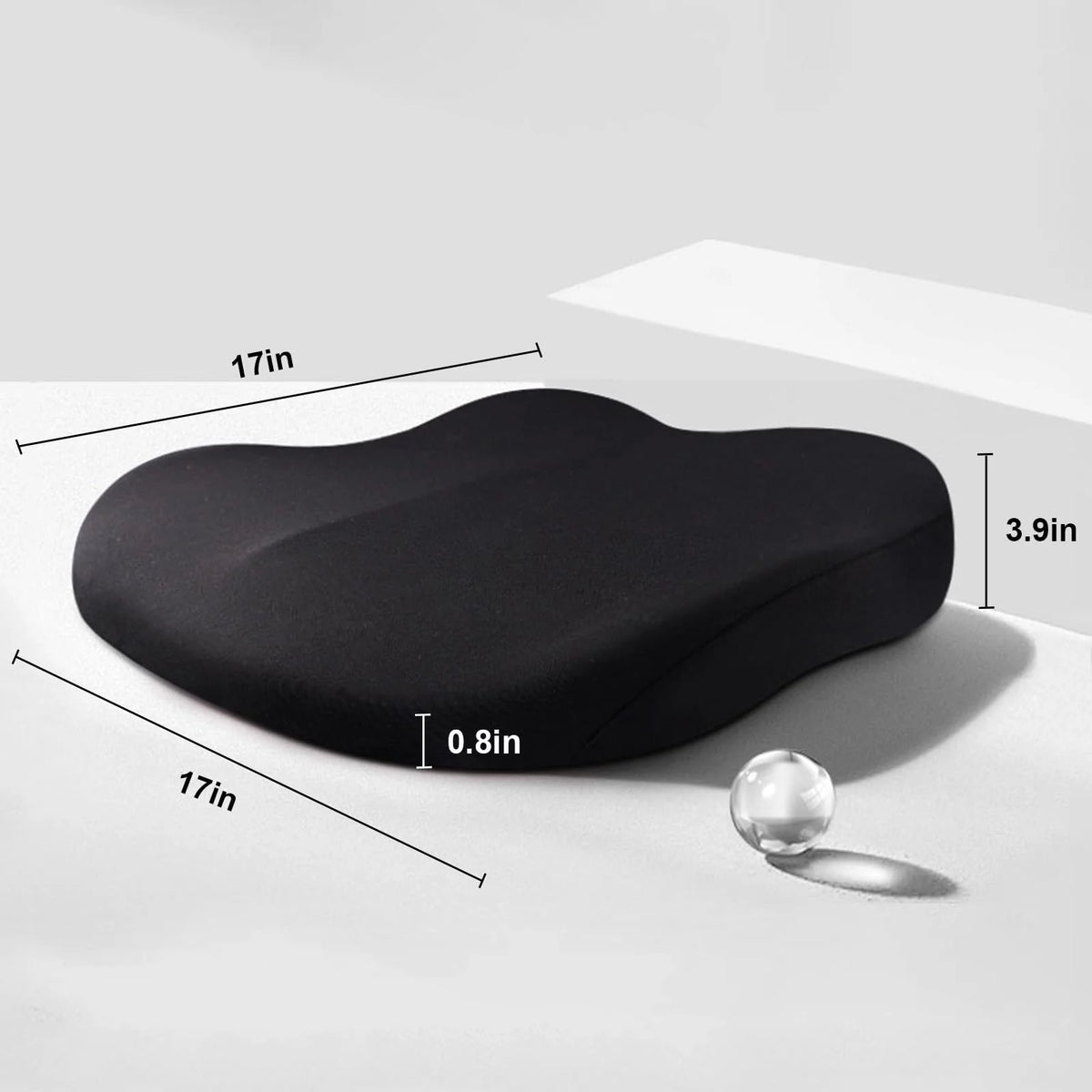 Memory Foam Ergonomic Seat Booster Cushion for Cars