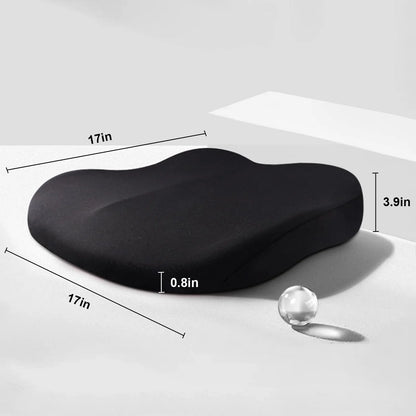 Memory Foam Ergonomic Seat Booster Cushion for Cars
