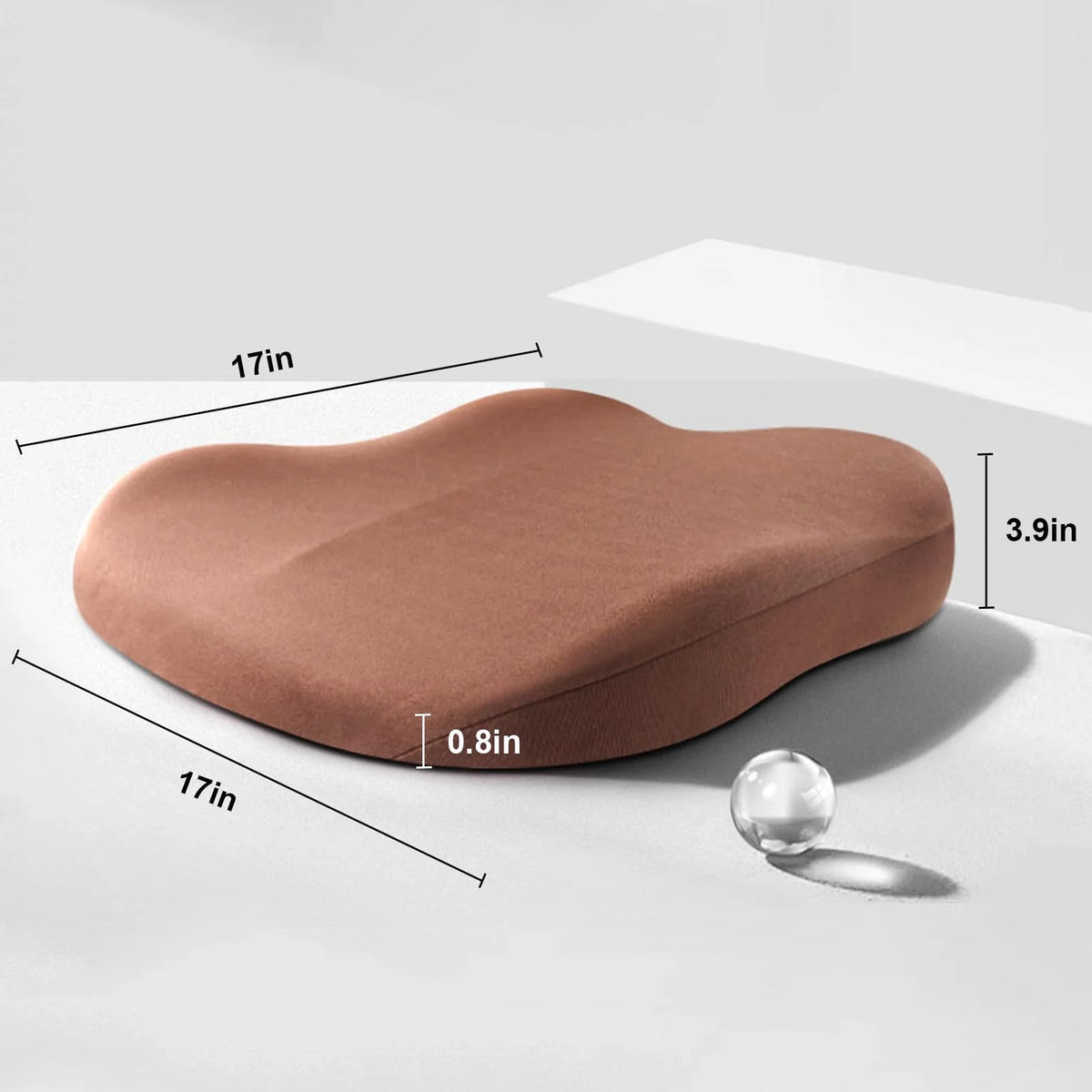 Memory Foam Ergonomic Seat Booster Cushion for Cars