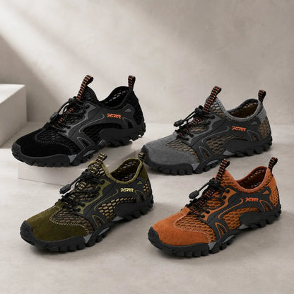 Men's Hiking Shoes Breathable & Water-Resistant Anti-Slip Sole