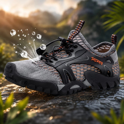 Men's Hiking Shoes Breathable & Water-Resistant Anti-Slip Sole