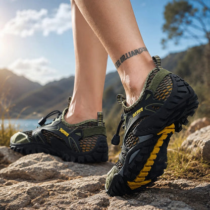Men's Hiking Shoes Breathable & Water-Resistant Anti-Slip Sole
