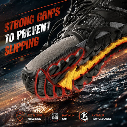 Men's Hiking Shoes Breathable & Water-Resistant Anti-Slip Sole