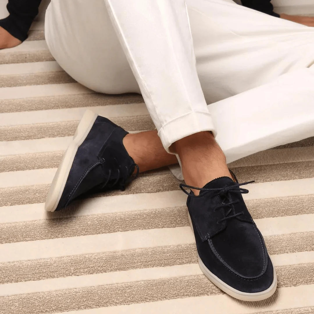 Men's Loafers Suede Slip-On Padded Lining