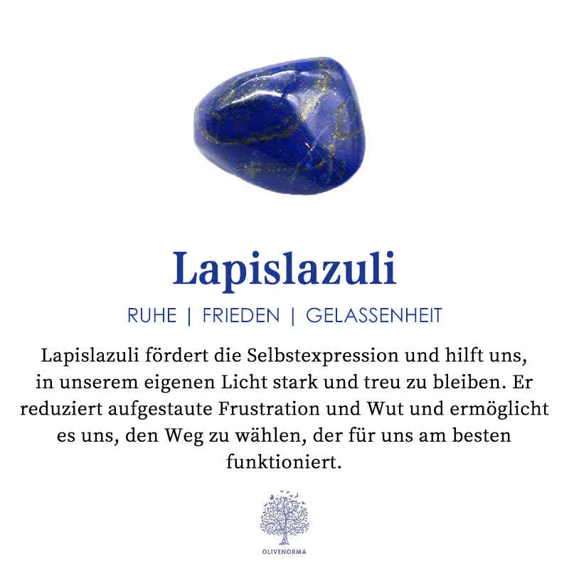 Men's Rosary Necklace with Lapis Lazuli and Tiger Eye – Orion Design