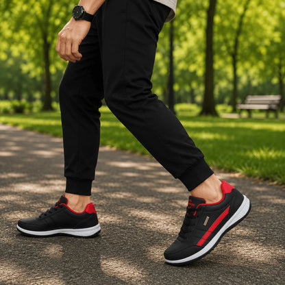 Men’s Sneakers Orthopedic Support Leather Upper